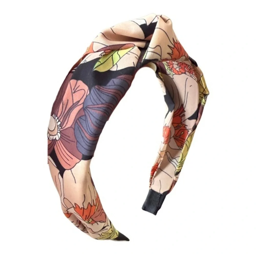 Floral Tropical Knotted Headband
